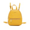 Yellow Leather Mini Backpack ERIN