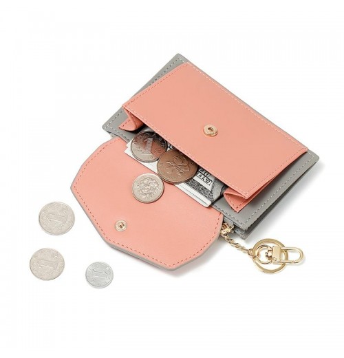 Women's Slim Clutch Fashion Hard Case Wallet Organizer