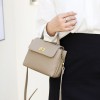 White Leather Crossbody Purse