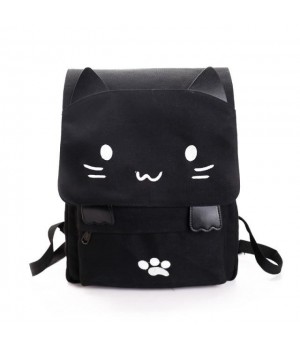 Cat Ear Canvas Backpack