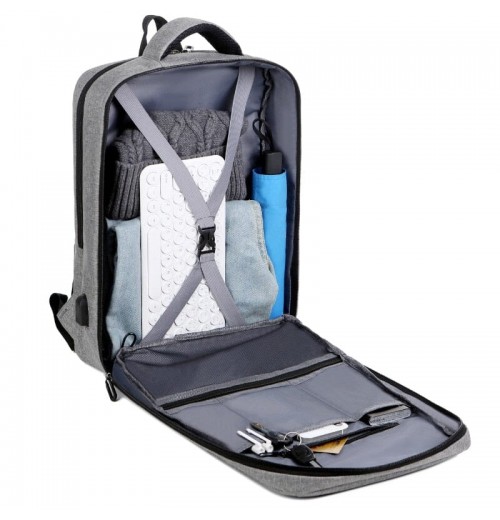 Travel Backpack With USB Charger